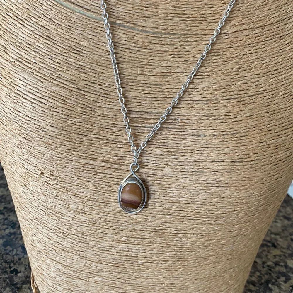 Sterling  silver  necklace